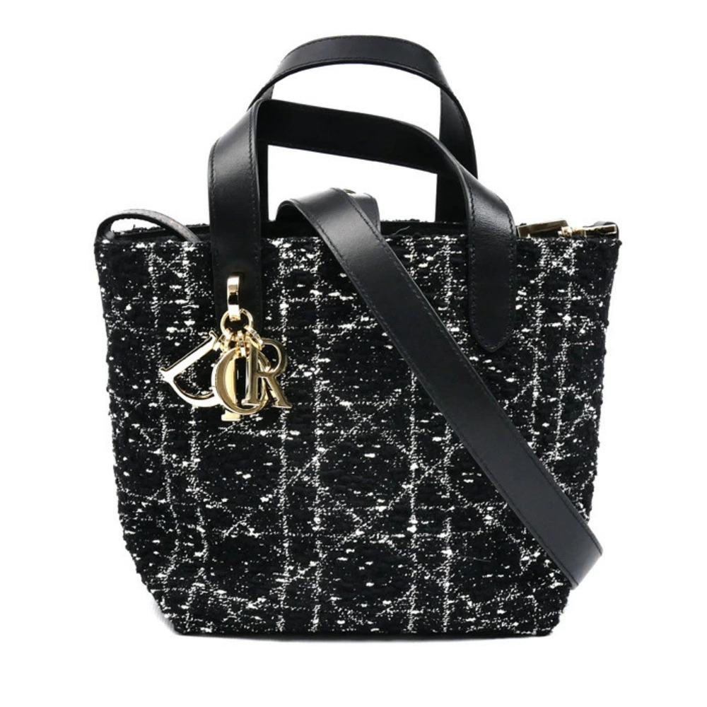 Dior Toujours Vertical Tote Bag Shoulder Black